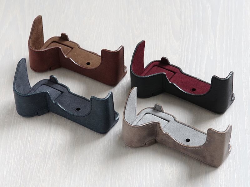 Photo1: Leather Camera Body Suit [for SONY a7R IV / a9 II / a7S III]