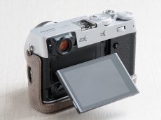 Photo3: Leather Camera Body Suit [for FUJIFILM X100V] (3)