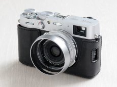 Photo6: Leather Camera Body Suit [for FUJIFILM X100V] (6)