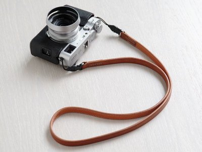 Photo2: Leather Camera Body Suit [for FUJIFILM X100V]