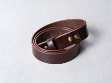 Photo1: [LISCIO] buckle-less belt (1)