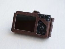 Photo10: Leather Camera Body Suit [for Ricoh GR3 / GR3x] (10)