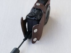Photo11: Leather Camera Body Suit [for Ricoh GR3 / GR3x] (11)
