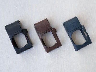 Photo3: Leather Camera Body Suit [for Ricoh GR3 / GR3x]