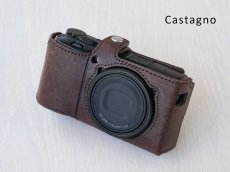 Photo4: Leather Camera Body Suit [for Ricoh GR3 / GR3x] (4)