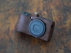 Photo4: Leather Camera Body Suit [for Ricoh GR3 / GR3x] (4)