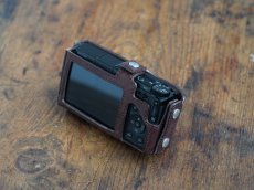 Photo4: Leather Camera Body Suit [for Ricoh GR4] (4)