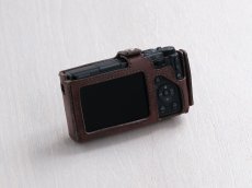 Photo16: Leather Camera Body Suit [for Ricoh GR4] (16)