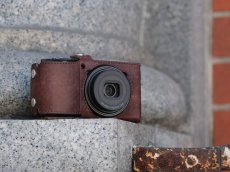 Photo2: Leather Camera Body Suit [for Ricoh GR4] (2)
