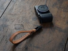 Photo2: Leather Wrist Strap [SPUTNIK 3] (2)