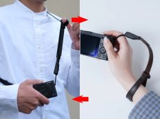 Photo10: Leather Wrist Strap [SPUTNIK 3] (10)