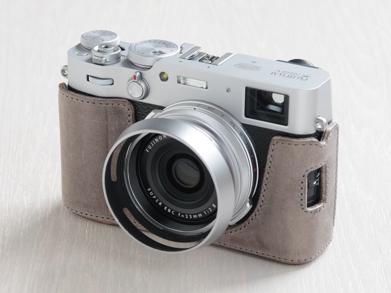 Leather Camera Body Suit [for FUJIFILM X100V]