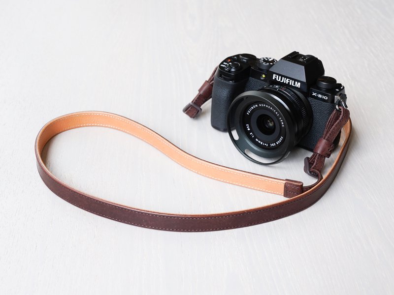Photo1: Leather Camera Strap [CLASSICO] (1)