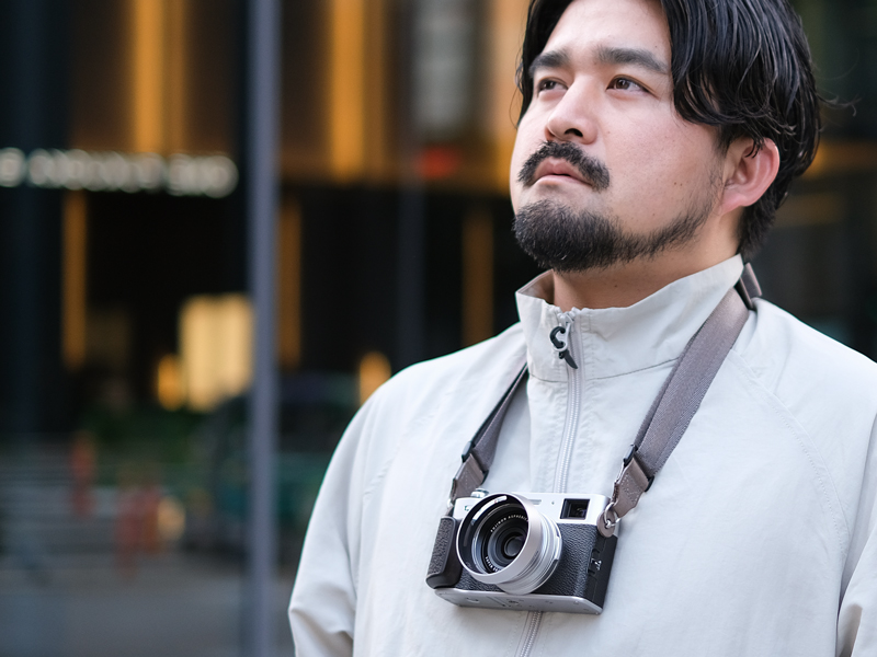 Very short camera strap [ CORTO ]